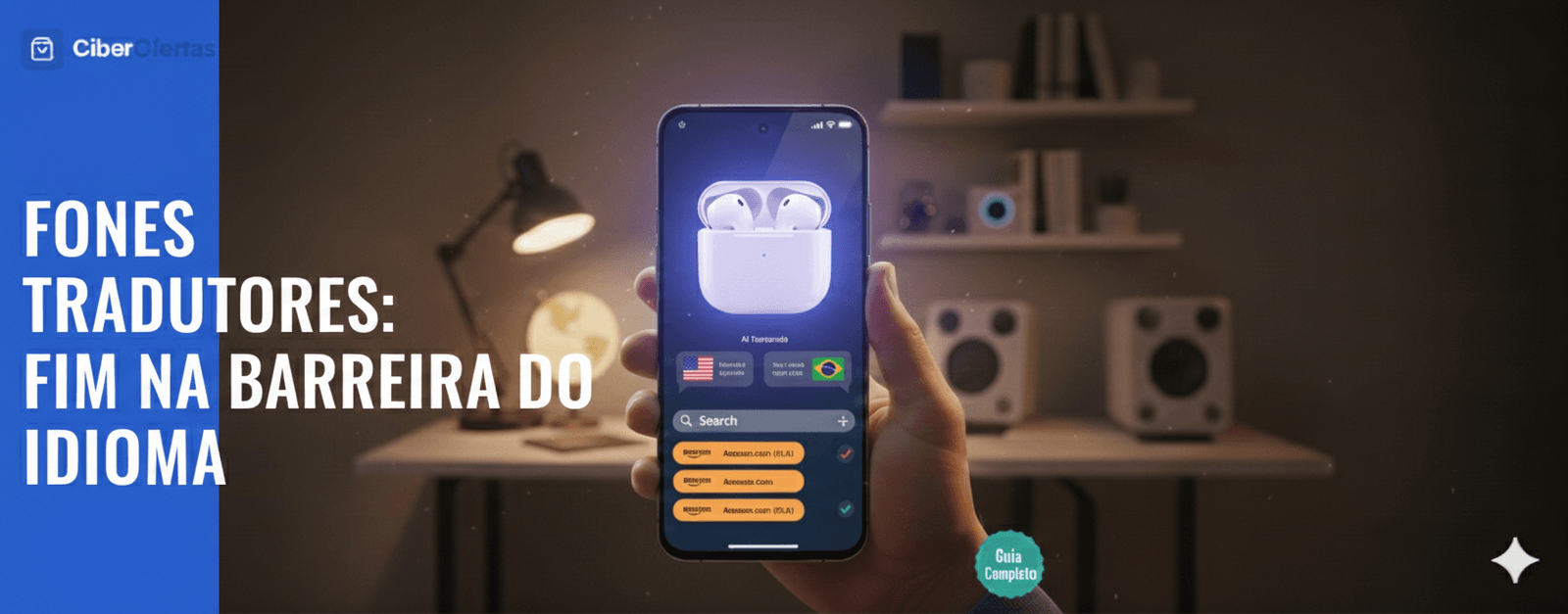 Fones com Tradução em Tempo Real