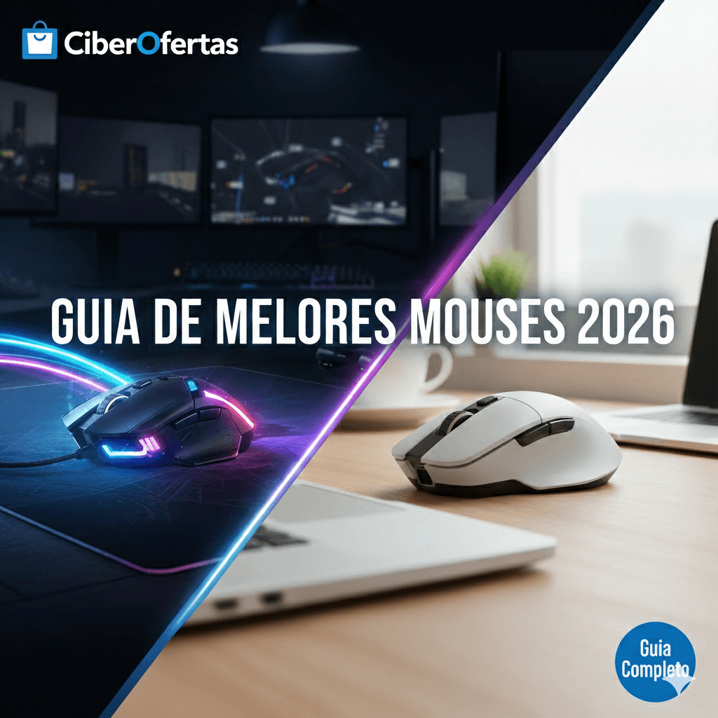 Guia CiberOfertas: Melhores Mouses Gamer e para o Dia a Dia em 2026