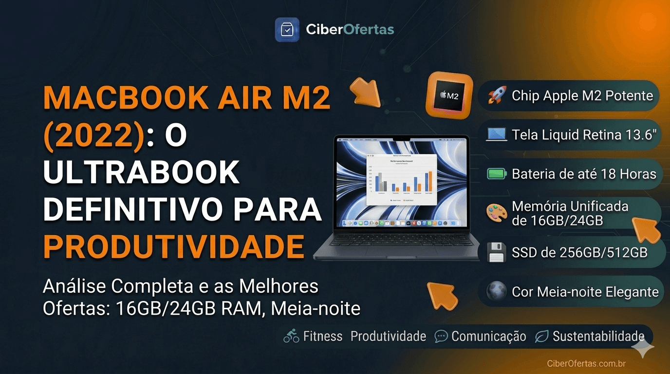 MacBook Air M2 Meia-Noite Review: Ainda Vale a Pena em 2026? A Compra Mais Inteligente da Apple